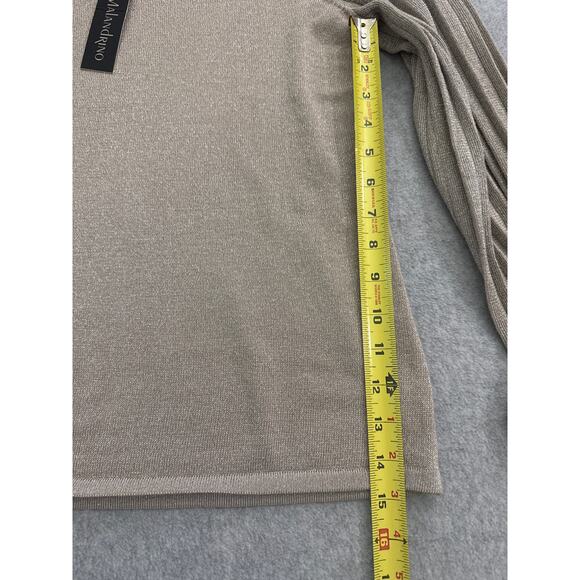 Catherine Malandrino Metallic Shimmer Sweater – Size Medium (NWT) - Picture 5 of 7